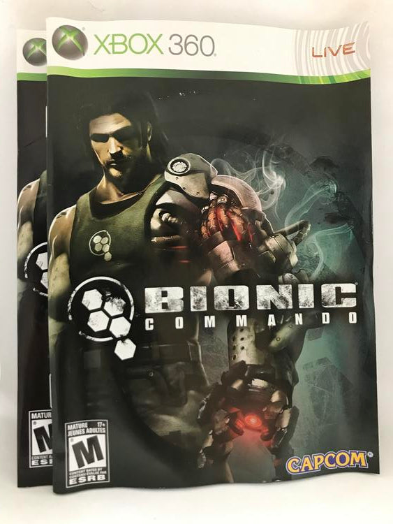 BIONIC COMMANDO (COMPLETE IN BOX) (usagé)