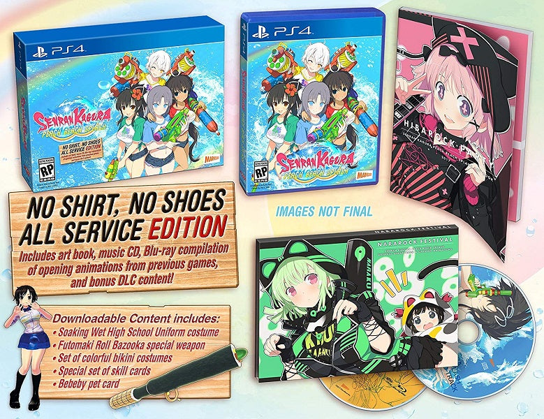 SENRAN KAGURA PEACH BEACH SPLASH LIMITED EDITION (usagé)