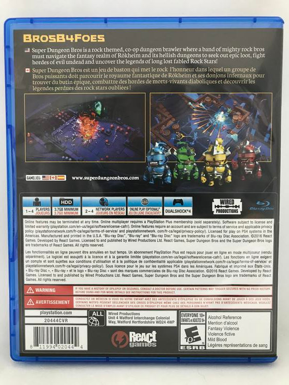 SUPER DUNGEON BROS (usagé)