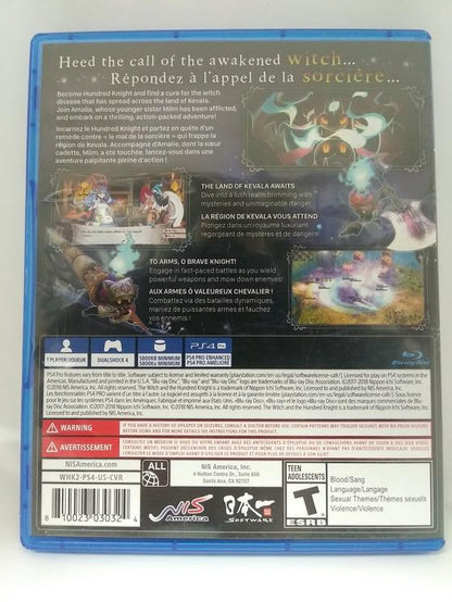 THE WITCH AND THE HUNDRED KNIGHT 2 (usagé)