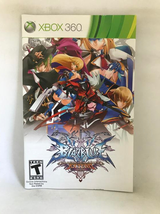 BLAZBLUE CONTINUUM SHIFT EXTEND (COMPLETE IN BOX) (usagé)
