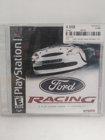 FORD RACING (PRINTED COVER ART) (usagé)