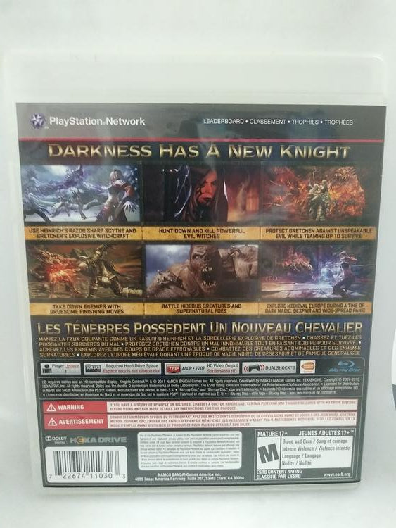 KNIGHTS CONTRACT (WITH BOX) (usagé)