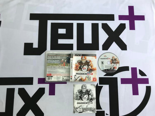 MADDEN NFL 12 (WITH BOX) (usagé)
