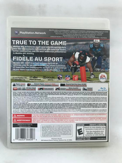 MADDEN NFL 12 (WITH BOX) (usagé)