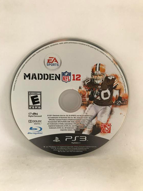 MADDEN NFL 12 (WITH BOX) (usagé)