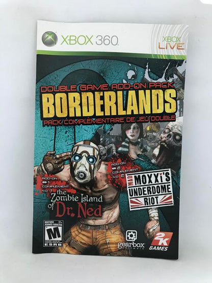 BORDERLANDS DOUBLE GAME ADD-ON PACK (COMPLETE IN BOX) (usagé)
