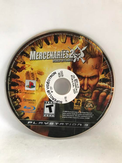 MERCENARIES 2 WORLD IN FLAMES (WITH BOX) (usagé)