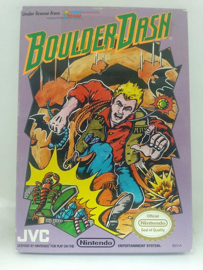 BOULDER DASH (COMPLETE IN BOX) (usagé)
