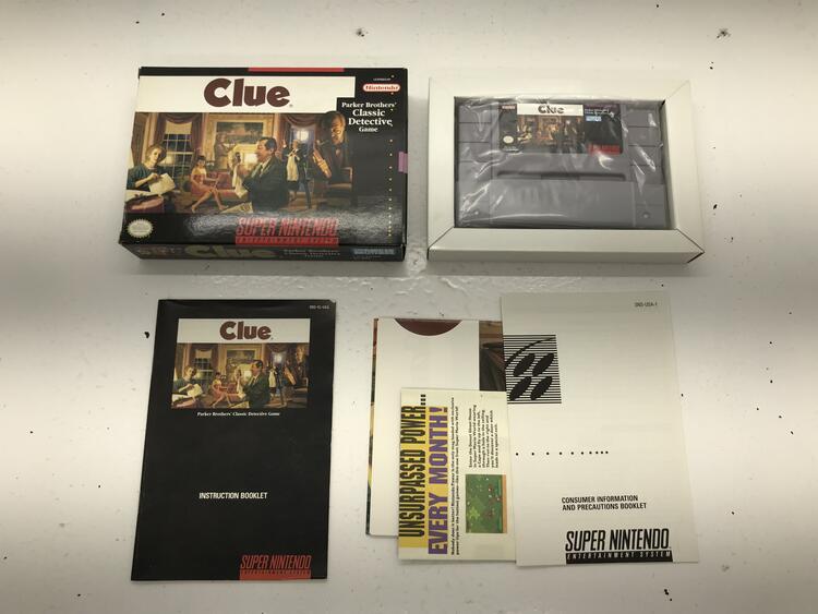 CLUE (COMPLETE IN BOX)