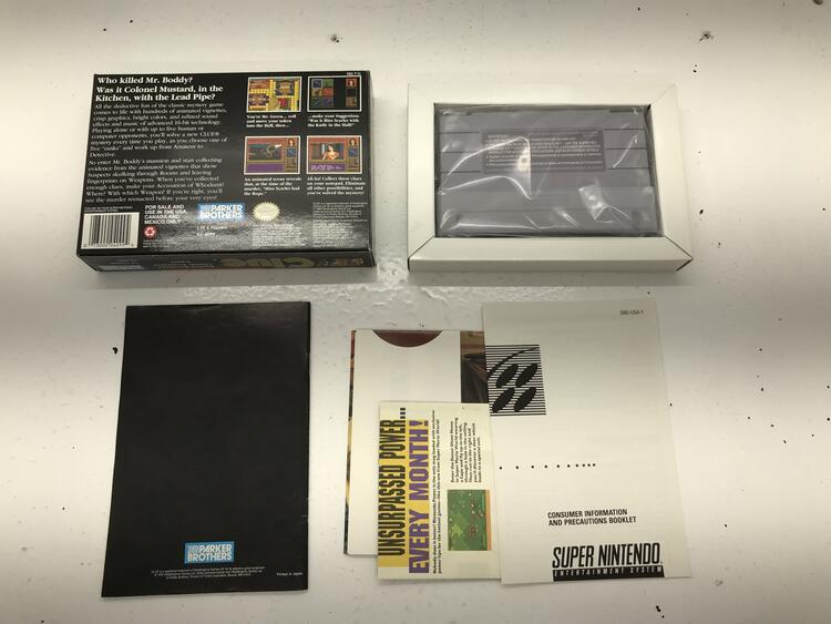 CLUE (COMPLETE IN BOX)