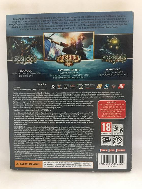 BIOSHOCK THE COLLECTION PAL EDITION (usagé)