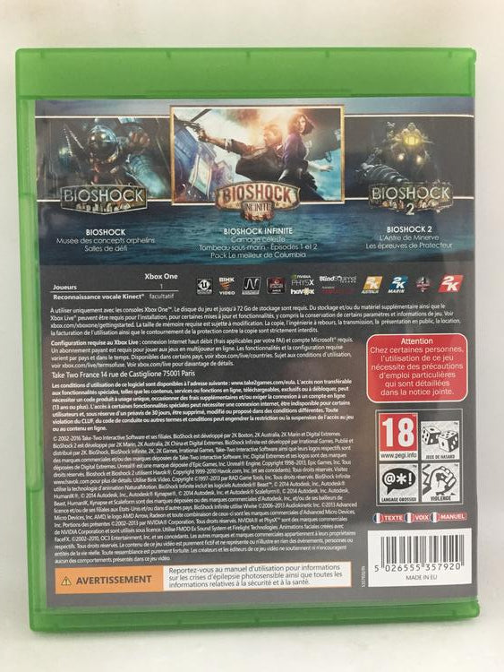BIOSHOCK THE COLLECTION PAL EDITION (usagé)