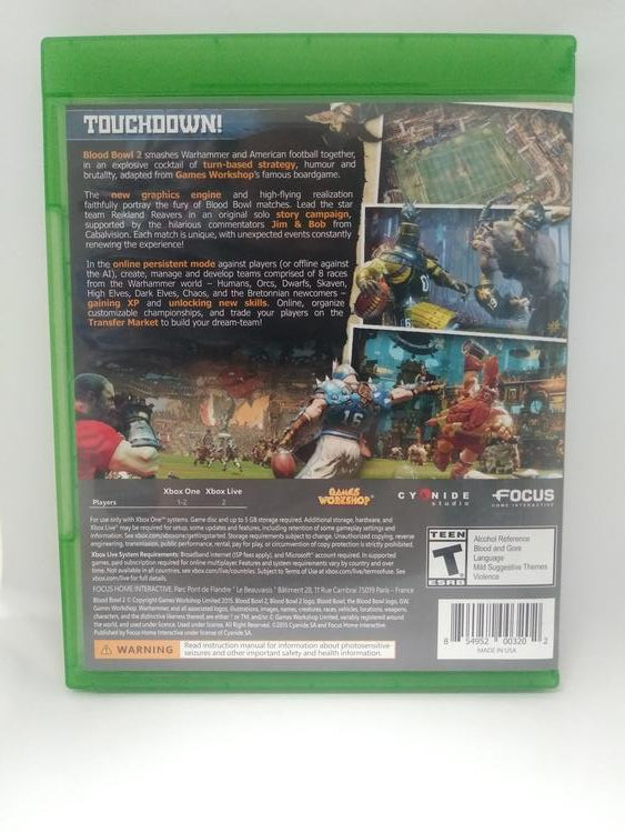BLOOD BOWL 2 (usagé)