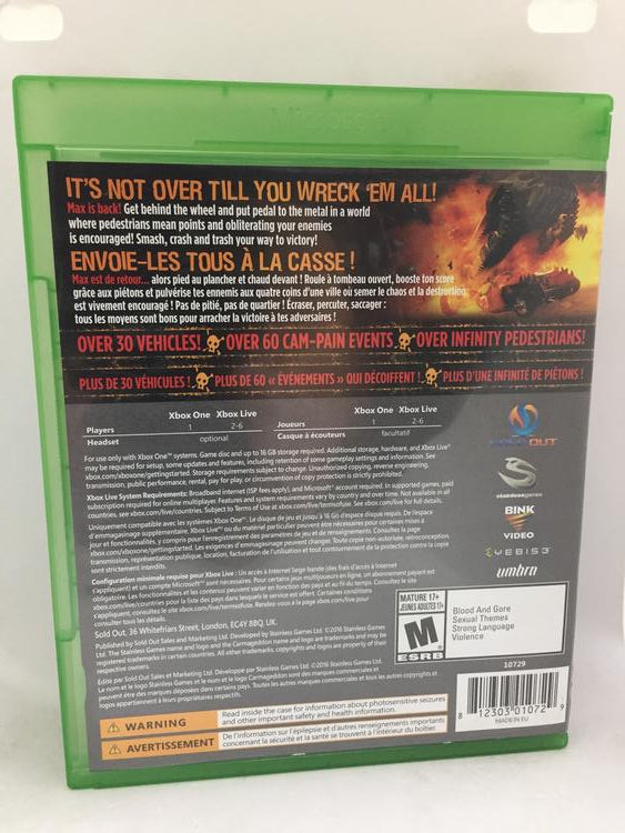 CARMAGEDDON MAX DAMAGE (usagé)