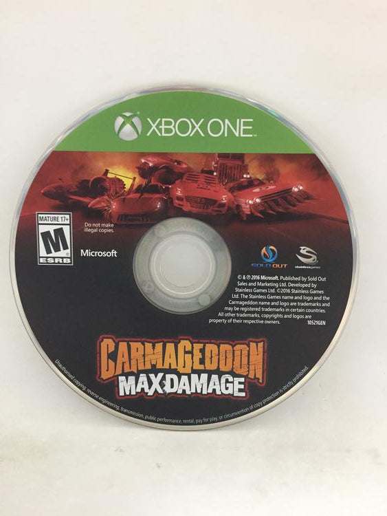 CARMAGEDDON MAX DAMAGE (usagé)