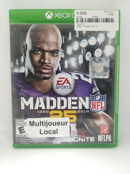 MADDEN NFL 14 (usagé)