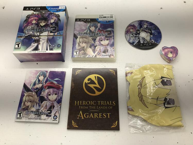 RECORD OF AGAREST WAR 2 LIMITED EDITION (COMPLETE IN BOX)