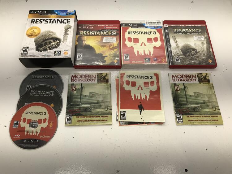 RESISTANCE COLLECTION (COMPLETE IN BOX)