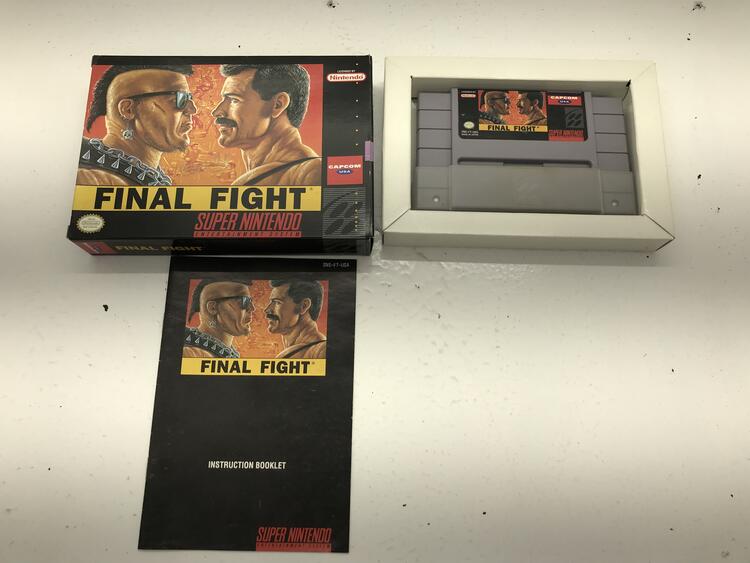 FINAL FIGHT (COMPLETE IN BOX) (usagé)