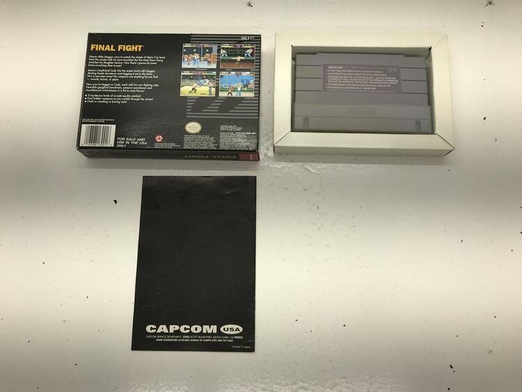 FINAL FIGHT (COMPLETE IN BOX) (usagé)