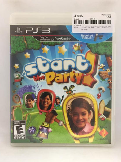 START THE PARTY MOVE (COMPLETE IN BOX) (usagé)