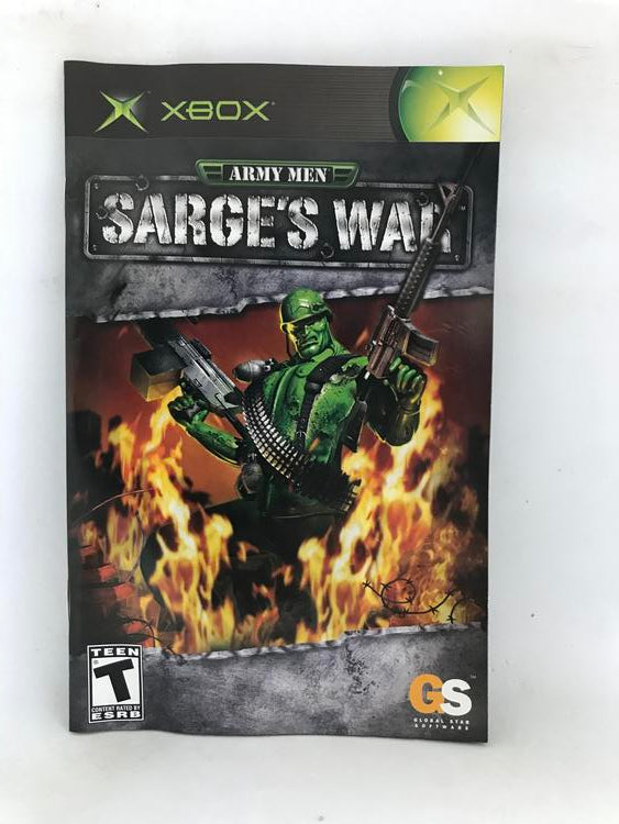 ARMY MEN SARGE'S WAR (COMPLETE IN BOX) (usagé)