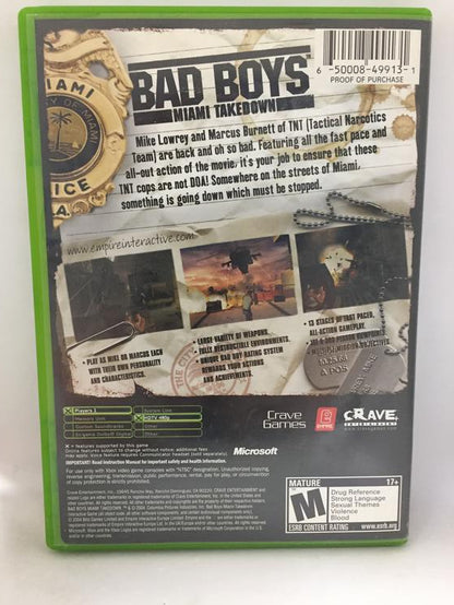 BAD BOYS MIAMI TAKEDOWN (COMPLETE IN BOX) (usagé)