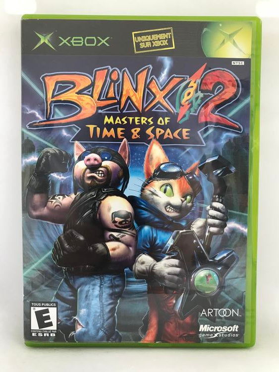 BLINX 2 MASTERS OF TIME & SPACE (COMPLETE IN BOX) (usagé)
