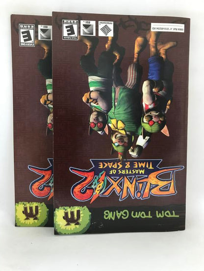 BLINX 2 MASTERS OF TIME & SPACE (COMPLETE IN BOX) (usagé)