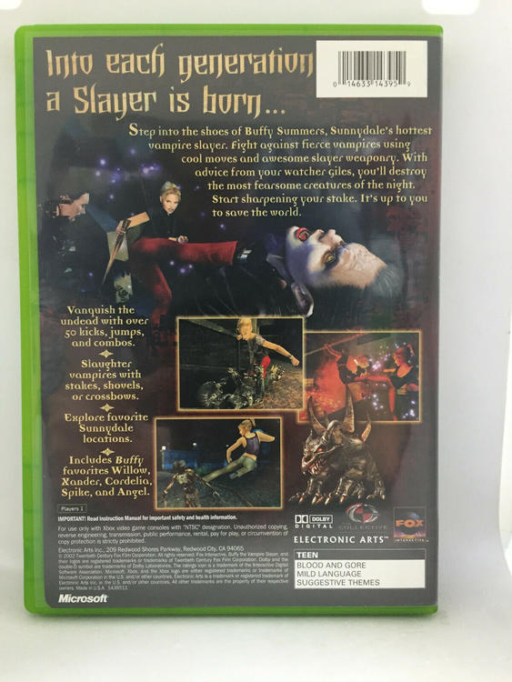 BUFFY THE VAMPIRE SLAYER CHAOS BLEEDS (COMPLETE IN BOX) (usagé)