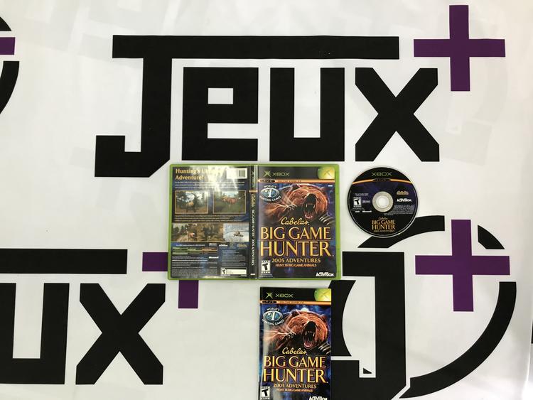 CABELA'S BIG GAME HUNTER 2005 ADVENTURES (COMPLETE IN BOX) (usagé)
