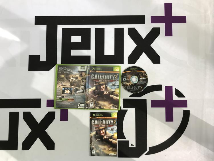 CALL OF DUTY 2 BIG RED ONE (COMPLETE IN BOX) (usagé)