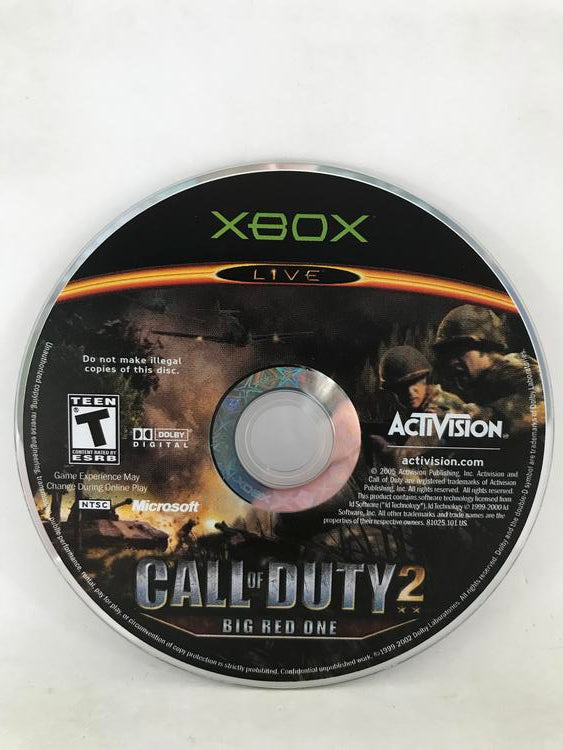 CALL OF DUTY 2 BIG RED ONE (COMPLETE IN BOX) (usagé)