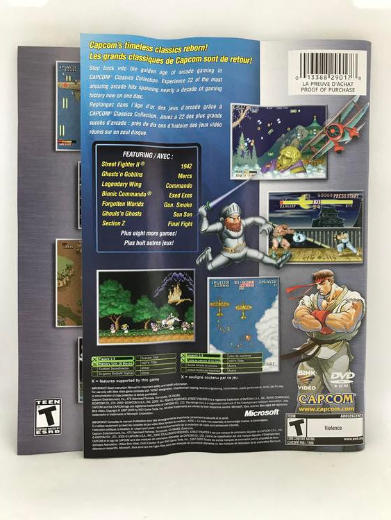 CAPCOM CLASSICS COLLECTION (COMPLETE IN BOX) (usagé)