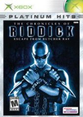 THE CHRONICLES OF RIDDICK ESCAPE FROM BUTCHER BAY PLATINUM HITS (COMPLETE IN BOX) (usagé)