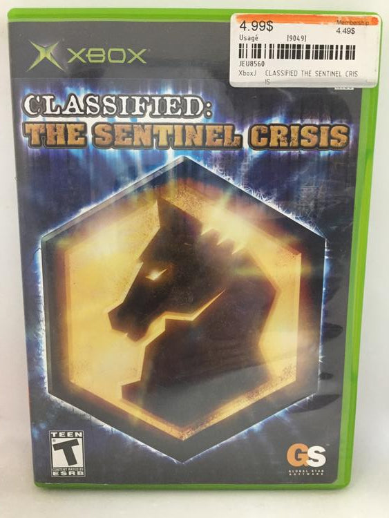 CLASSIFIED THE SENTINEL CRISIS (COMPLETE IN BOX) (usagé)
