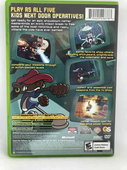 CODENAME KIDS NEXT DOOR OPERATION VIDEOGAME (COMPLETE IN BOX) (usagé)