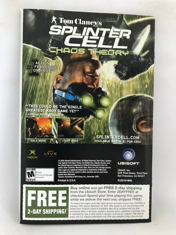 COLD FEAR (COMPLETE IN BOX) (usagé)
