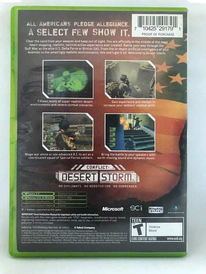CONFLICT DESERT STORM PLATINUM HITS (WITH BOX) (usagé)