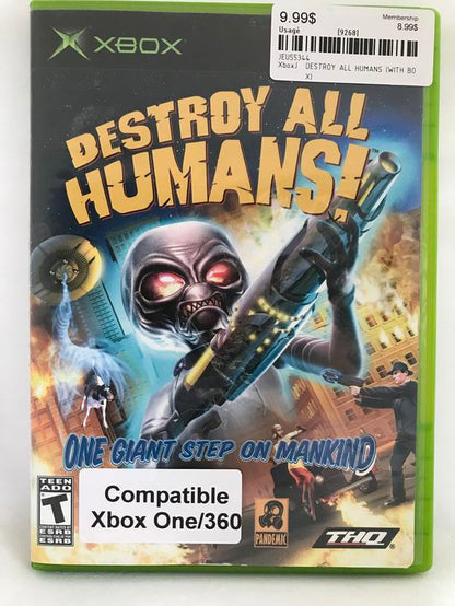 DESTROY ALL HUMANS (WITH BOX) (usagé)