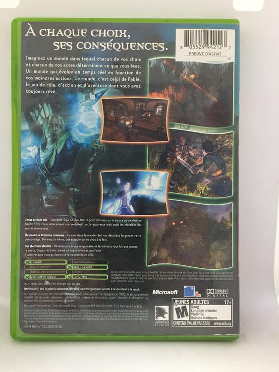 FABLE (WITH BOX) (usagé)