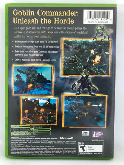 GOBLIN COMMANDER (COMPLETE IN BOX) (usagé)