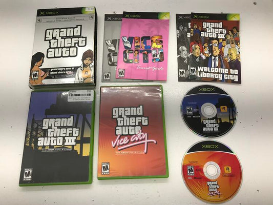 GRAND THEFT AUTO DOUBLE PACK (COMPLETE IN BOX / NO MAP) (usagé)