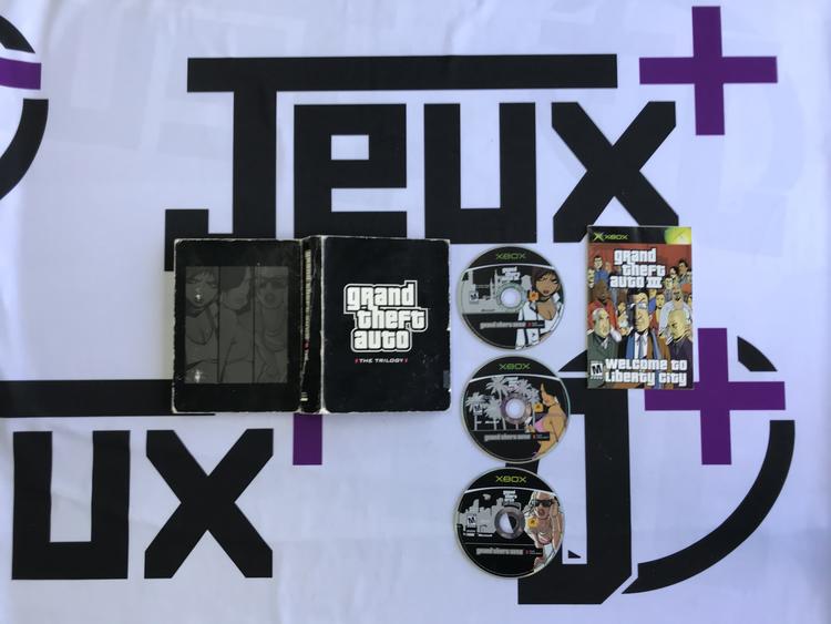 GRAND THEFT AUTO TRILOGY (WITH BOX) (usagé)