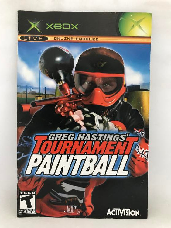GREG HASTINGS TOURNAMENT PAINTBALL (COMPLETE IN BOX) (usagé)