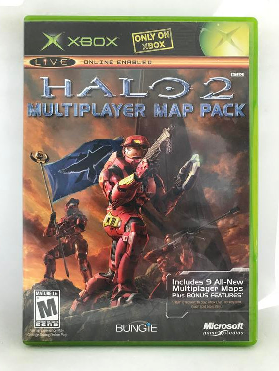 HALO 2 MULTIPLAYER MAP PACK (COMPLETE IN BOX) (usagé)