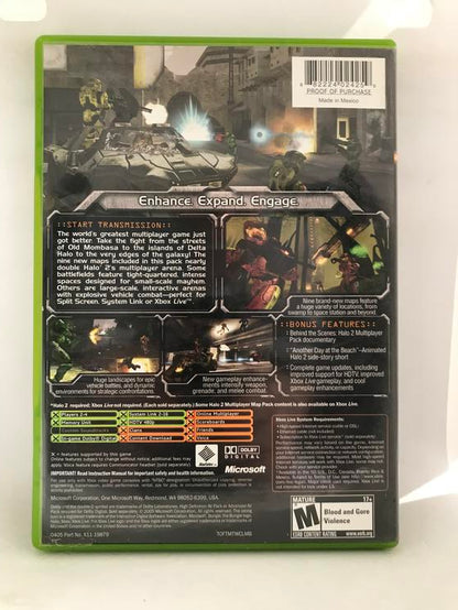 HALO 2 MULTIPLAYER MAP PACK (COMPLETE IN BOX) (usagé)