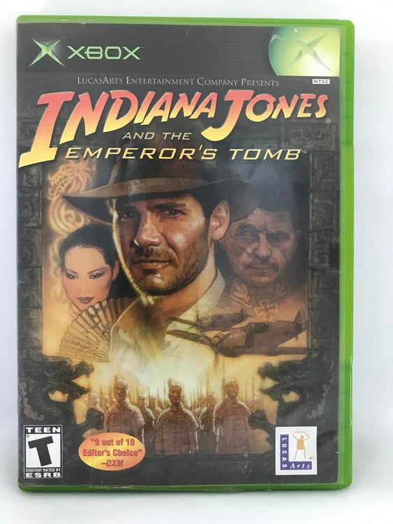 INDIANA JONES AND THE EMPEROR'S TOMB (COMPLETE IN BOX) (usagé)
