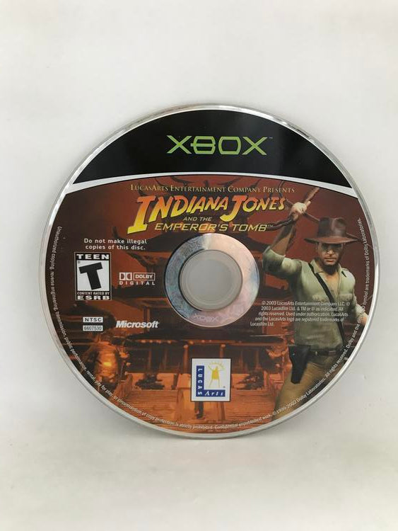 INDIANA JONES AND THE EMPEROR'S TOMB (COMPLETE IN BOX) (usagé)